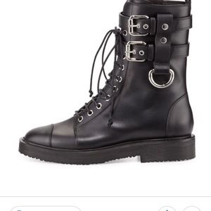 Giuseppe Zanotti SOLD OUT Black combat boots